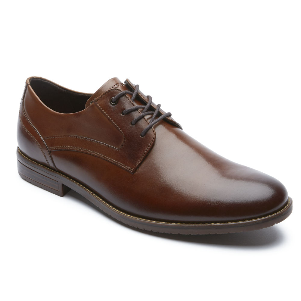 Rockport Oxfords Herre Brune - Style Purpose 3 Plain Toe - OAEU24715